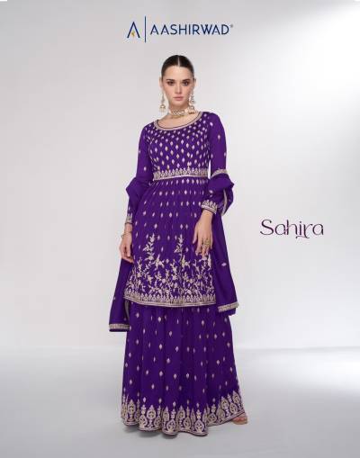 AASHIRWAD SAHIRA 9989 TO 9991 DESIGNER PAKISTANI SALWAR SUIT WHOLESALER IN SUART